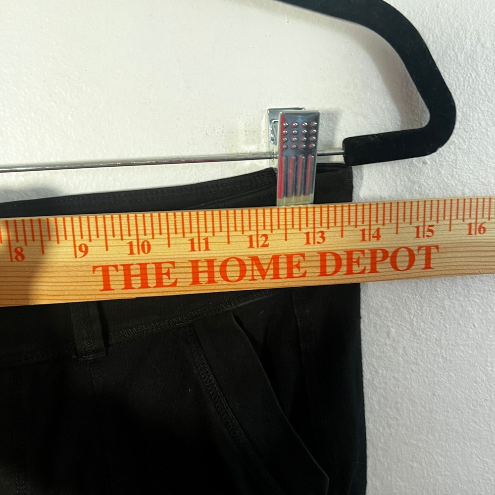 Frank & Eileen Murphy Billion Dollar Pants Small Black 100% Cotton Luxury - Picture 6 of 7